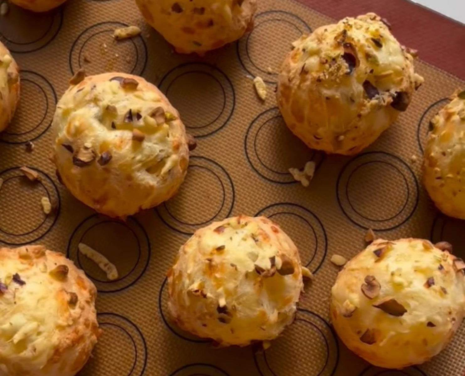 La receta más original, chipá de pistacho