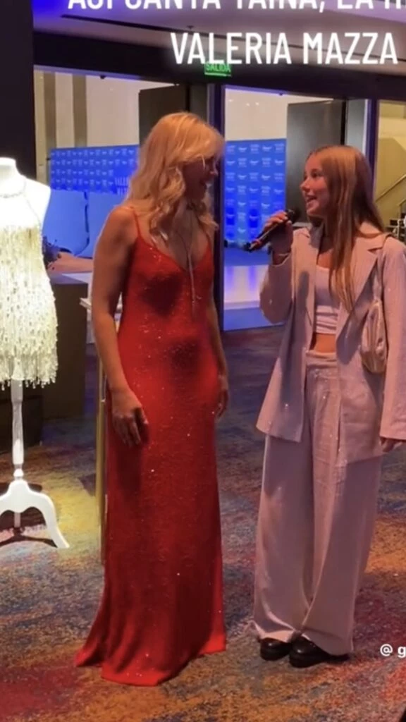 La sorpresa que le dio Taína Gravier a Valeria Mazza