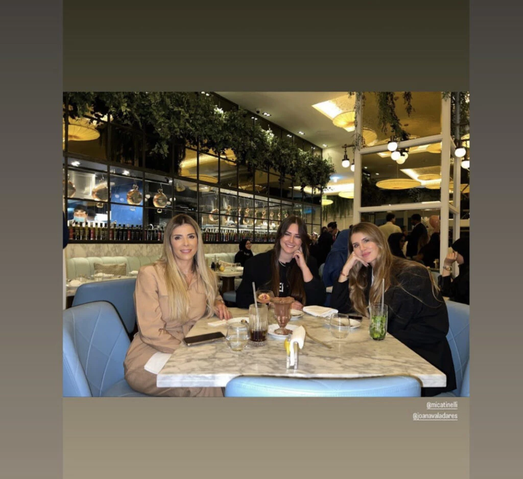 Las fotos de las vacaciones de Mica Tinelli en Arabia Saudita. Foto: Instagram.