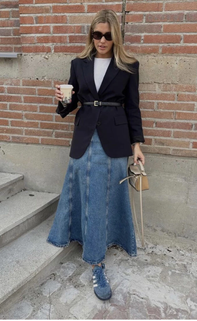 Looks trendy para usar esta semana. Foto: Pinterest.