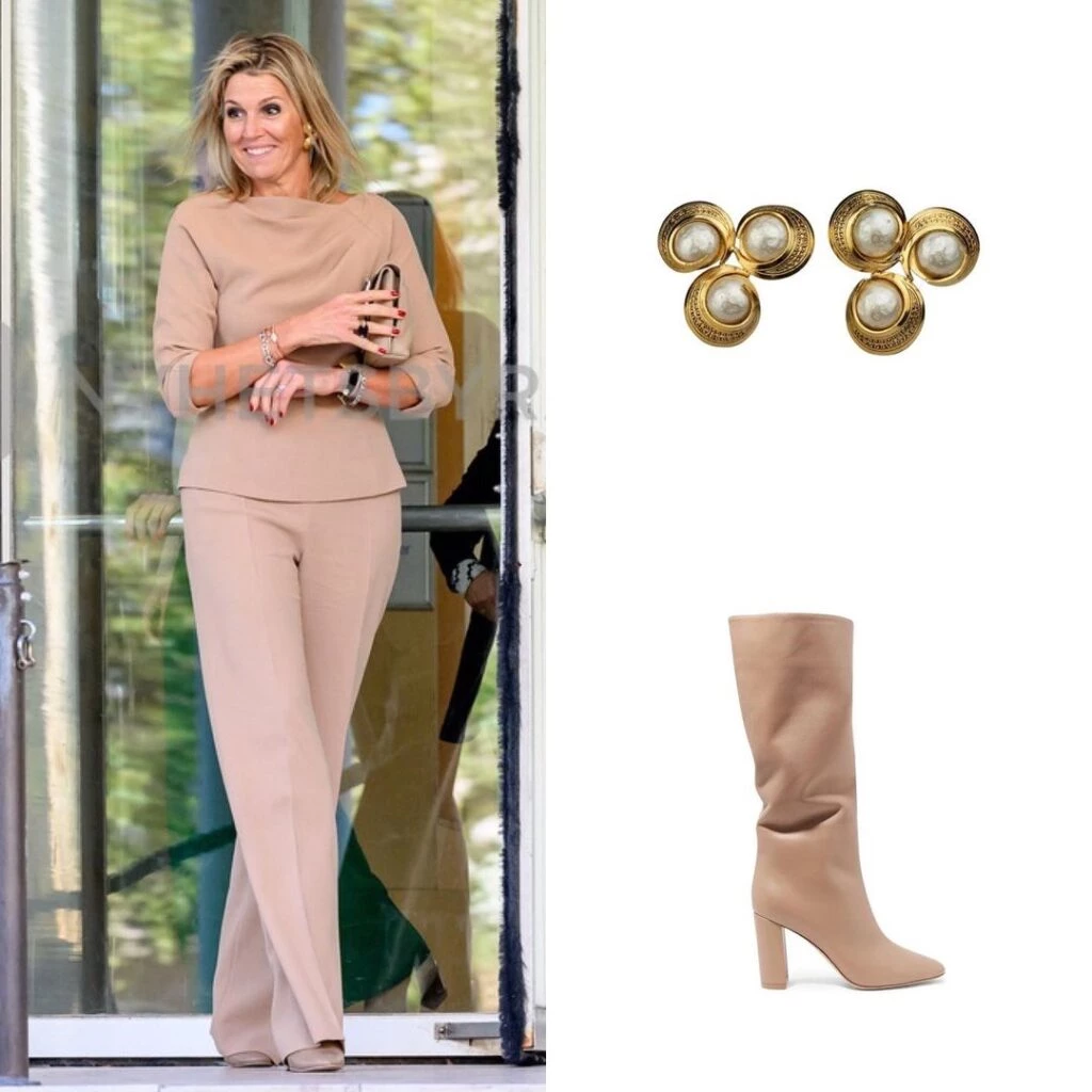 Los trucos de estilismo de Máxima para ser la más elegante con un look monocolor