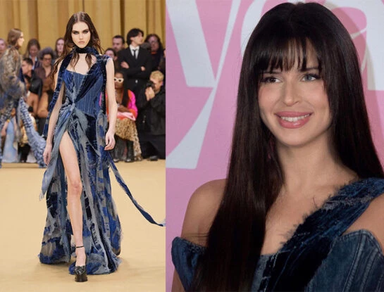 Jeans devoré: la tendencia denim que impone Roberto Cavalli y que adoptó Nathy Peluso