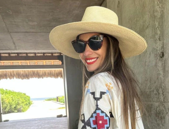 El beauty look de alto impacto de Pampita en México