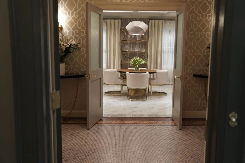 El departamento de Mabel Mora (Selena Gomez) en Only Murders in the Building.