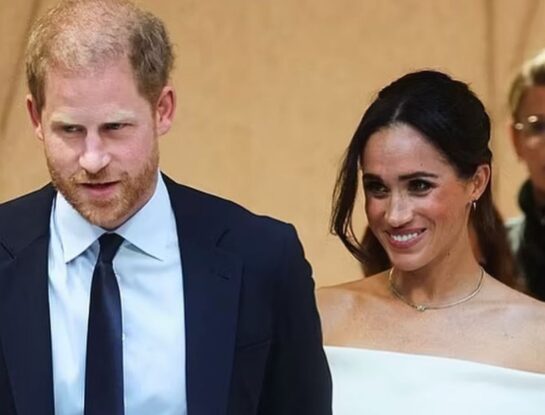 Así fue el look total white de Meghan Markle