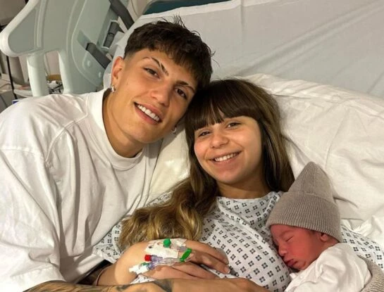 Alejandro Garnacho y Eva García se convirtieron en padres y éste fue el nombre elegido