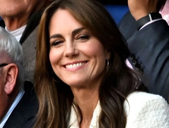 El look sastrero de Kate Middleton en la Copa Mundial de Rugby 