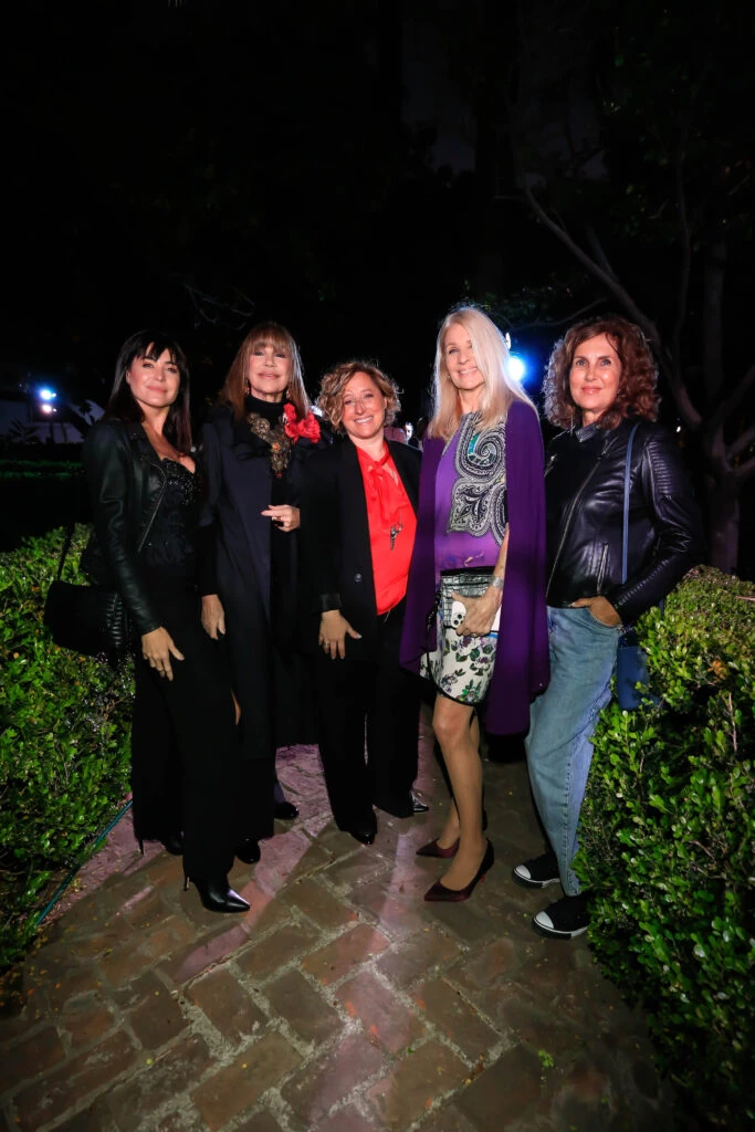 Pamela David, Mora Furtado, Nuria Bueno, Evelyn Scheidl y Susana Milano 