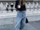 Puddle jean, el modelo más trendy de la temporada. Foto: Pinterest. 