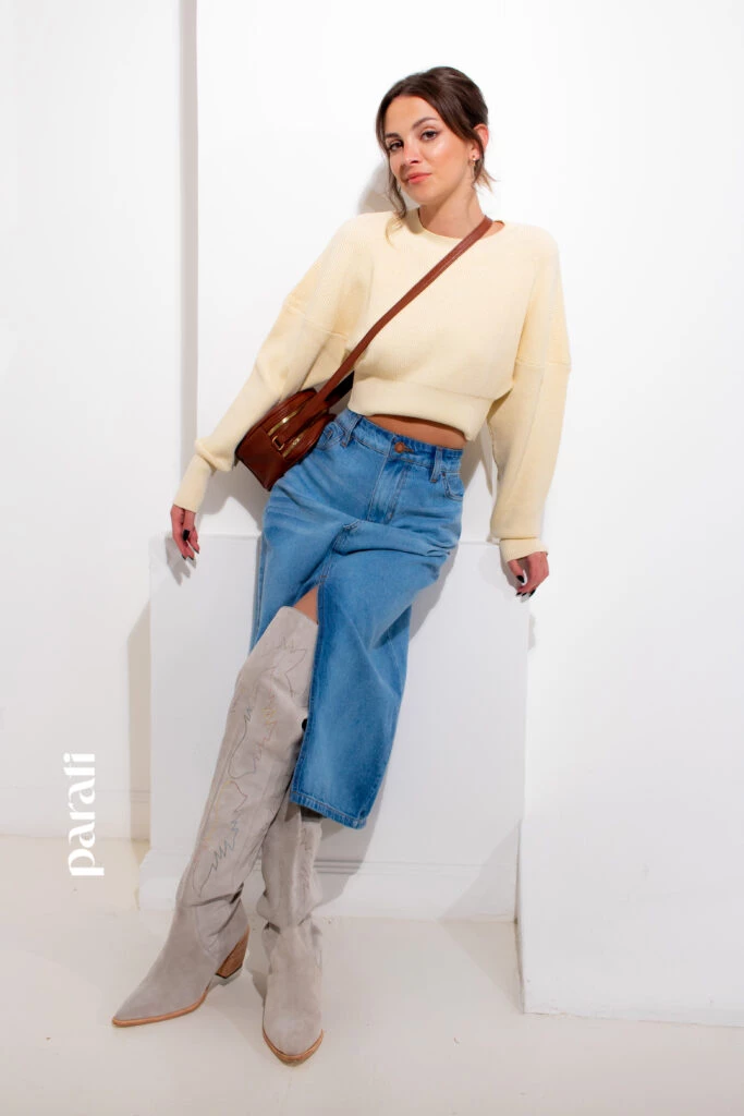 Moda practica: falda de jean