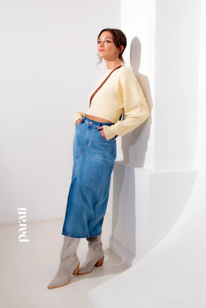 Moda practica: falda de jean