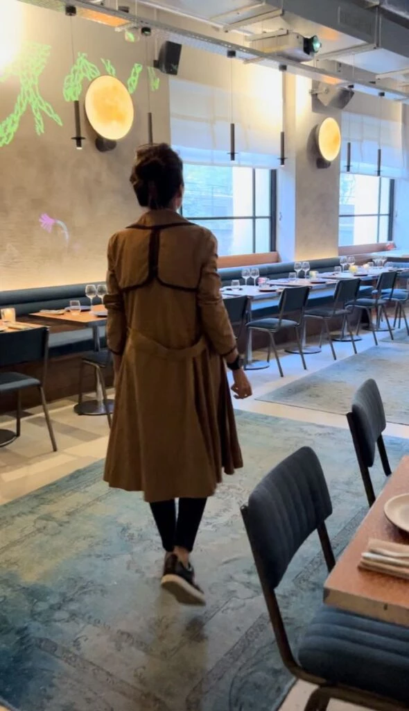 Sofía Willemoës en Forest Restaurante.