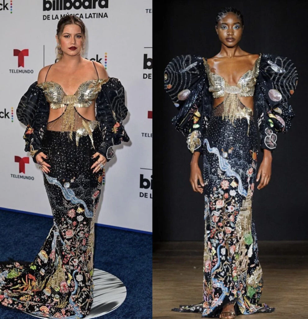 Sofía Reyes en los Latin Billboard 2023. Foto: Instagram.