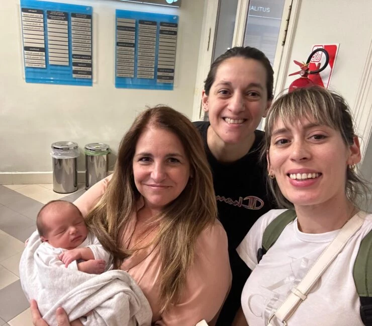 Solange y Marisol, mamás de Tino y Pietro