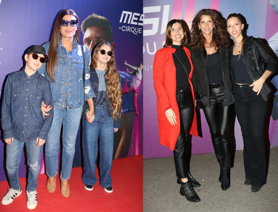 Vidriera: de Flor de la V a Analia Maiorana con sus hijas: los looks en la avant premiere de Messi by Cirque du Soleil