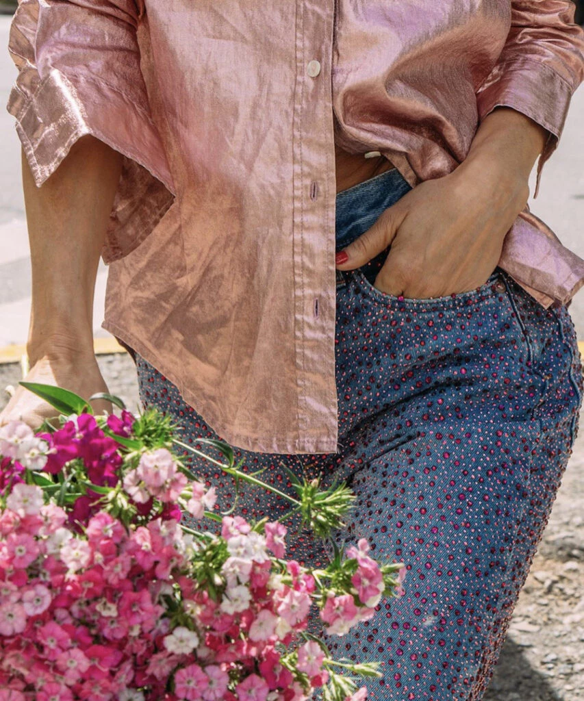 Valeria Mazza y Maria Vázquez apostaron por el jean más trendy de la temporada. Foto: Instagram.