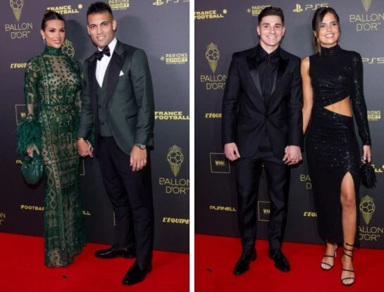 Vidriera: de Agus Gandolfo a Emilia Ferrero, los mejores looks de la Gala del Balón de Oro