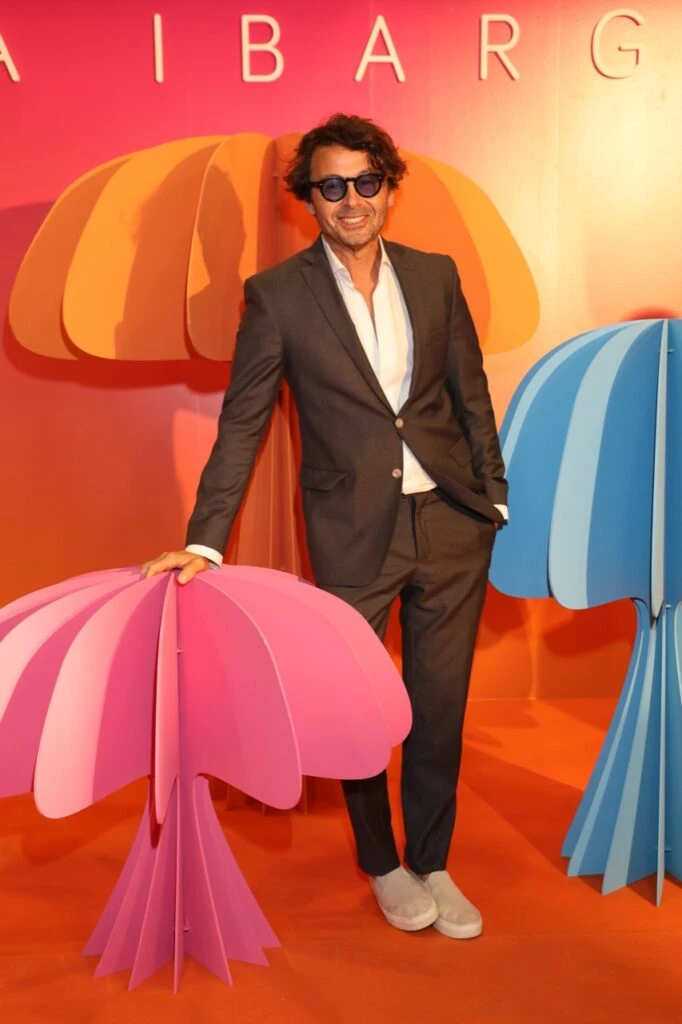 Wally Diamante en el evento de Clara Ibarguren en Alcorta