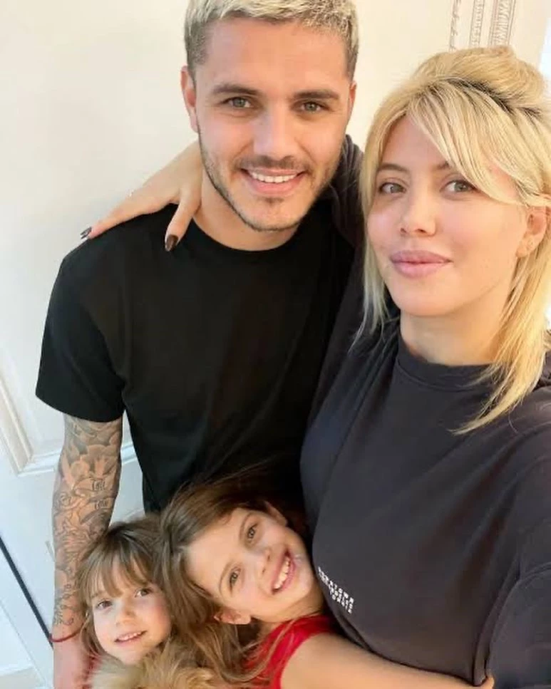 Wanda Nara sorprendió publicando una cruda foto de su internación, en el día de su aniversario con Icardi