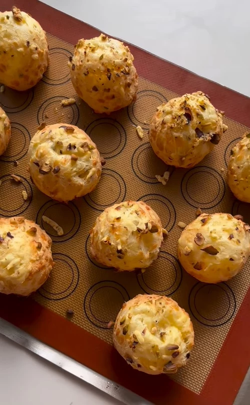 chipa crocante de pistacho