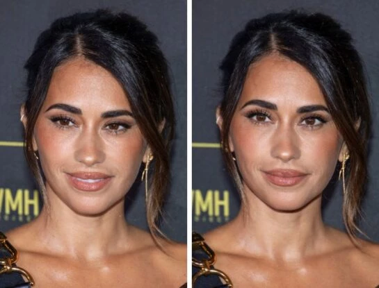 Antonela Roccuzo optó por un beauty look sofisticado: analizamos las claves