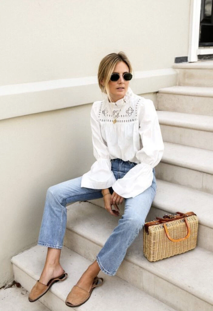 El estilo romántico nos invade y se lleva así. Foto: Pinterest.