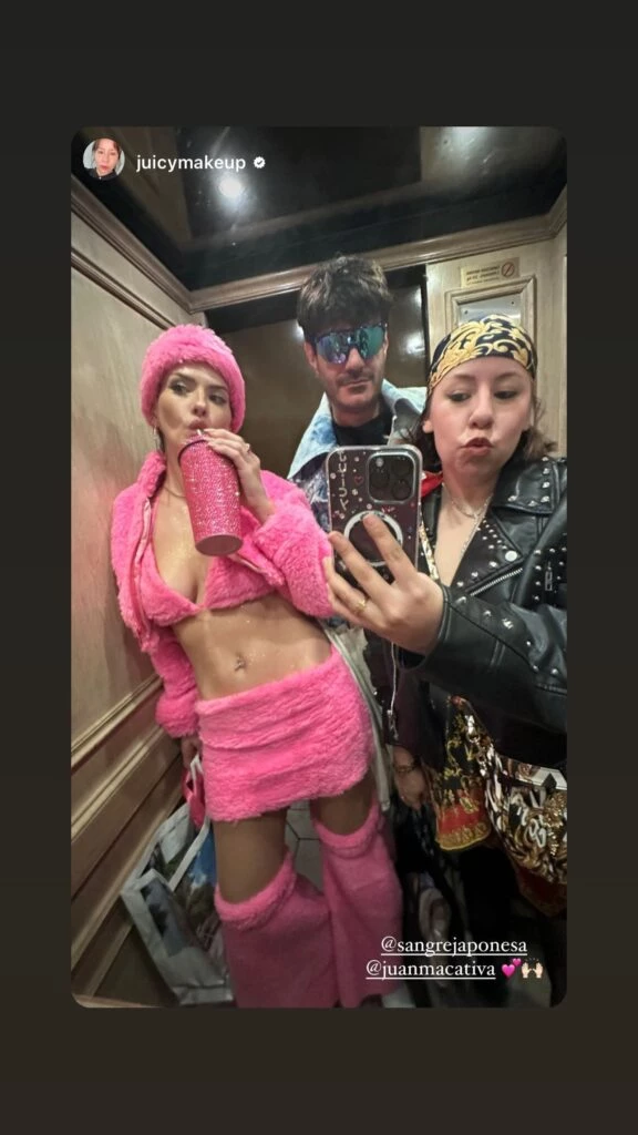 el look súper trendy de la china suárez en el cumpleaños de emilia mernes