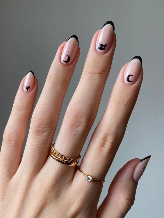 manicura, nail art, uñas, Halloween