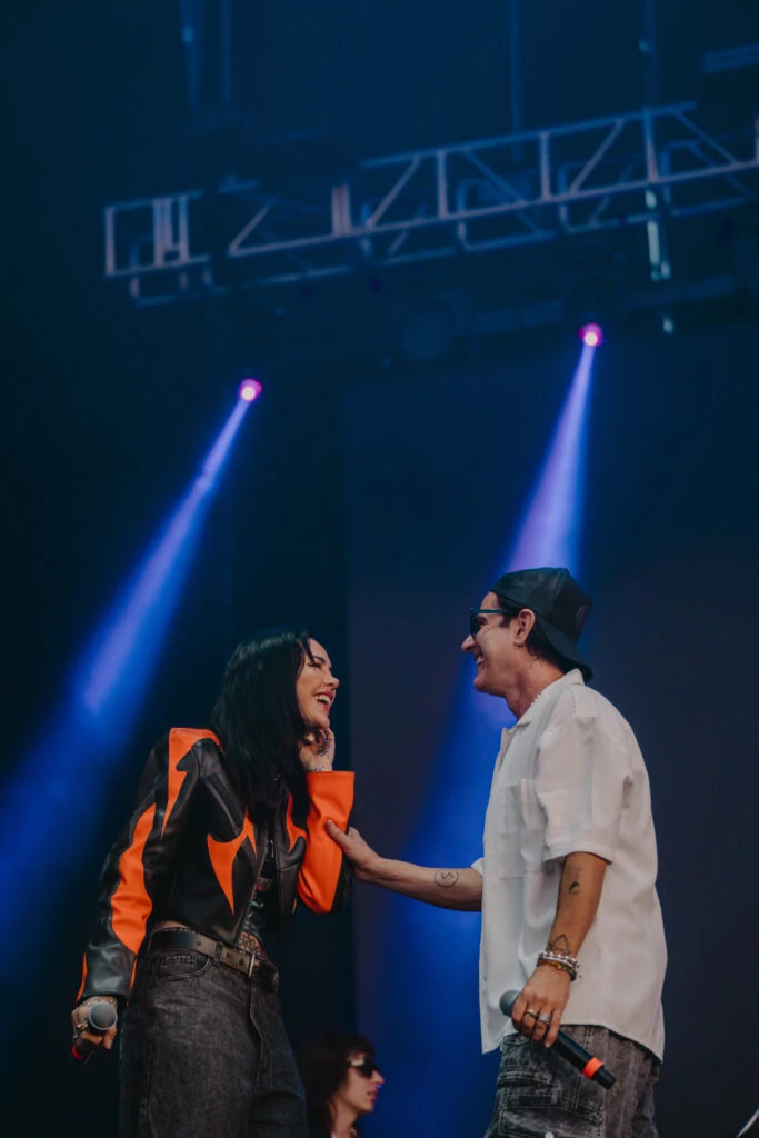 Coti y Cande Tinelli en America Rockstars.