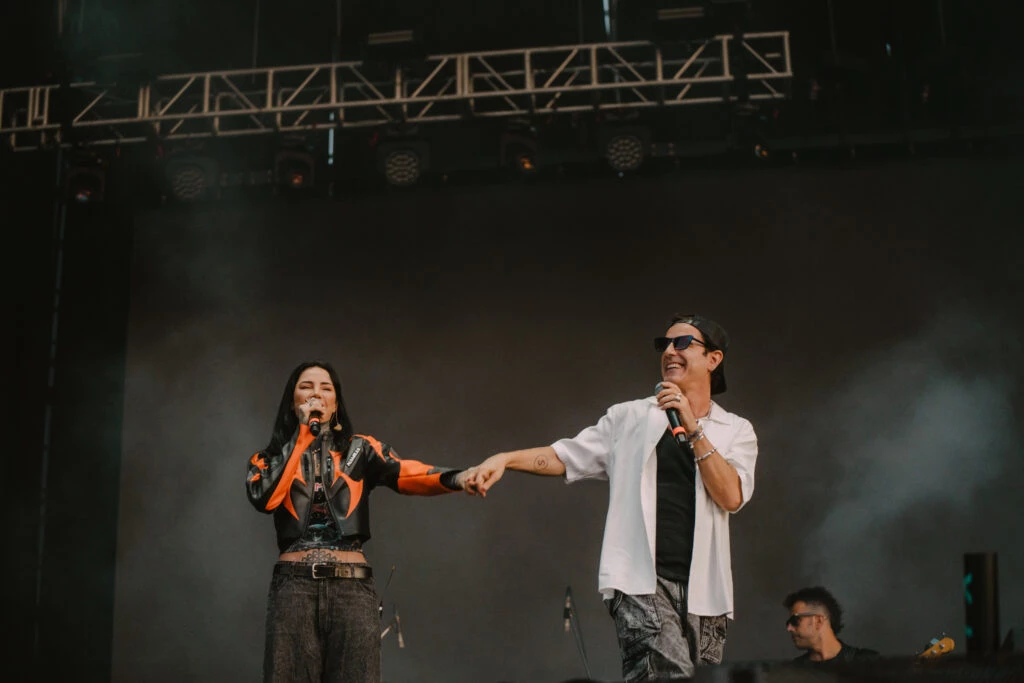 Coti y Cande Tinelli en America Rockstars.