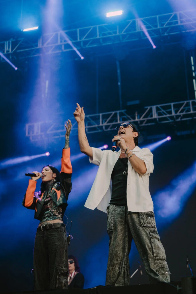 Coti y Cande Tinelli en America Rockstars.