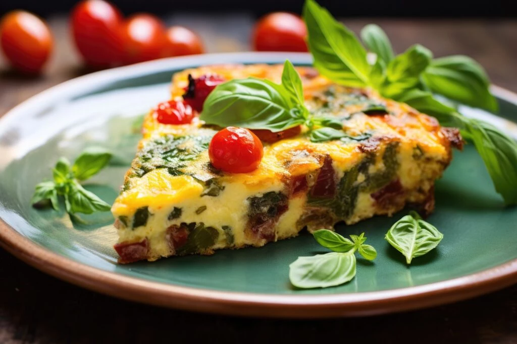 Tortillas de verduras al horno