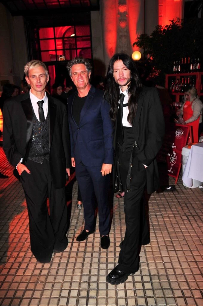 Fabián Paz, Mike Amigorena y Gustavo Pucheta