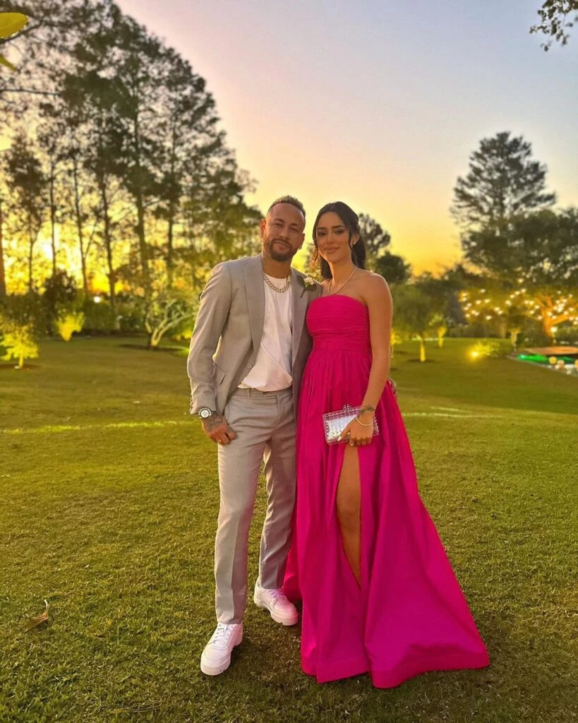 Bruna Biancardi y Neymar. Foto: IG Neymar.