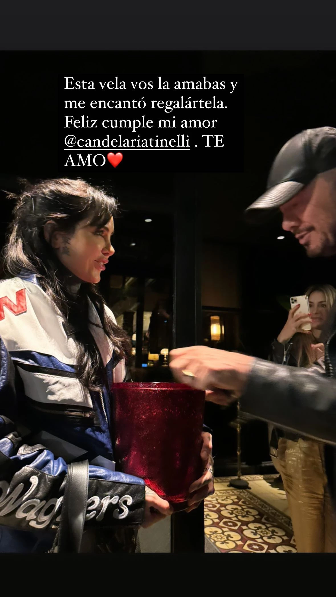 Marcelo y Cande Tinelli