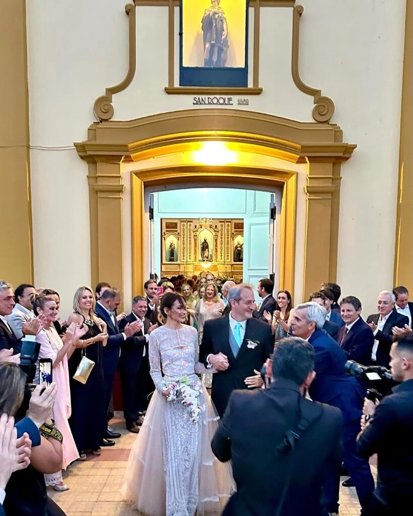 Así fue el casamiento de los amigos de Pampita y Roberto García Moritán. Fotos: IG Roberto García Moritán.