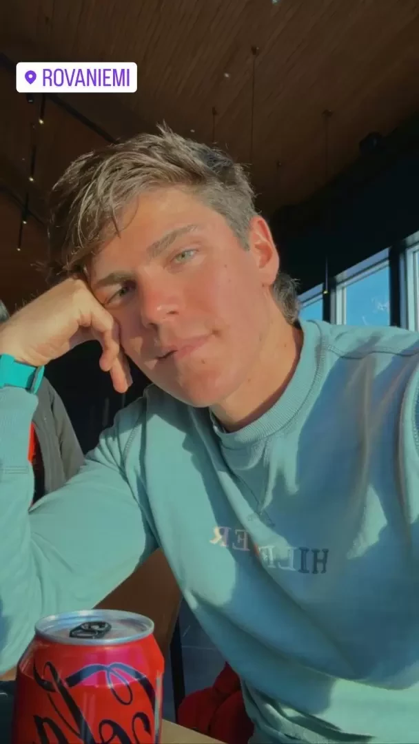 El salteño publicó fotos desde Finlandia, a través de su Instagram.