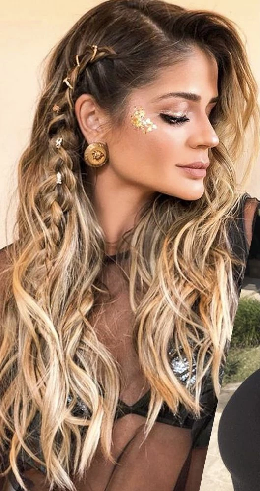 7 peinados de fiesta estilo boho para el look de invitada más cool