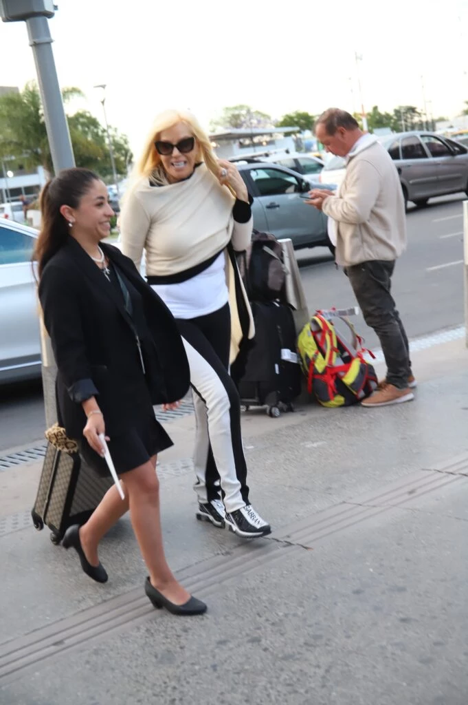 Así es el look athleisure de Susana Giménez. Foto: RS Fotos. 