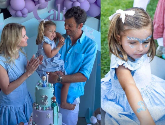 Así fue el cumpleaños temático de California, la hija de Sofía Zámolo