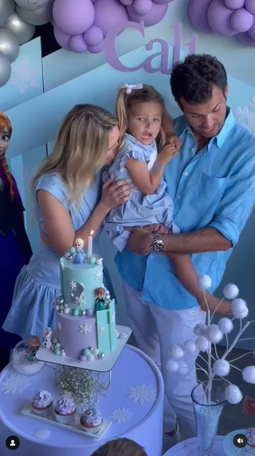 El cumpleaños de Cali, la hija de Sofía Zámolo