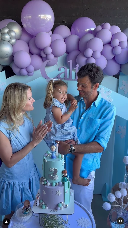 El cumpleaños de Cali, la hija de Sofía Zámolo