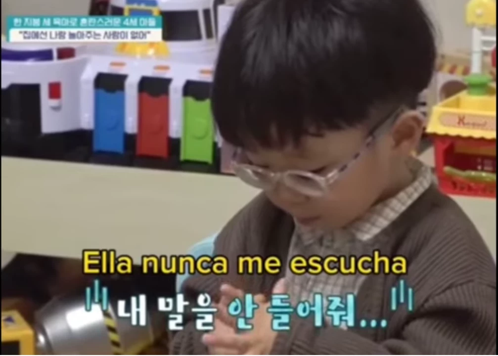El nene coreano del video viral