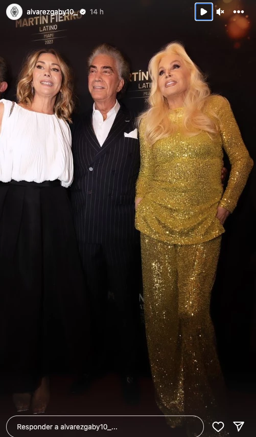 Susana Giménez y el Puma Rodriguez.