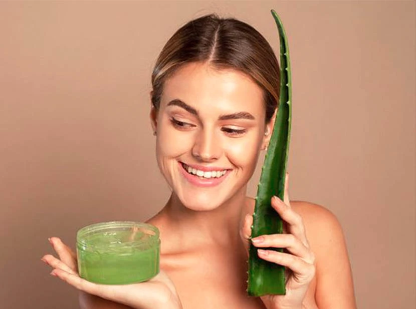 aloe vera pelo