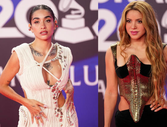 Vidriera: de María Becerra a Shakira, los mejores looks de la noche de los Latin Grammy