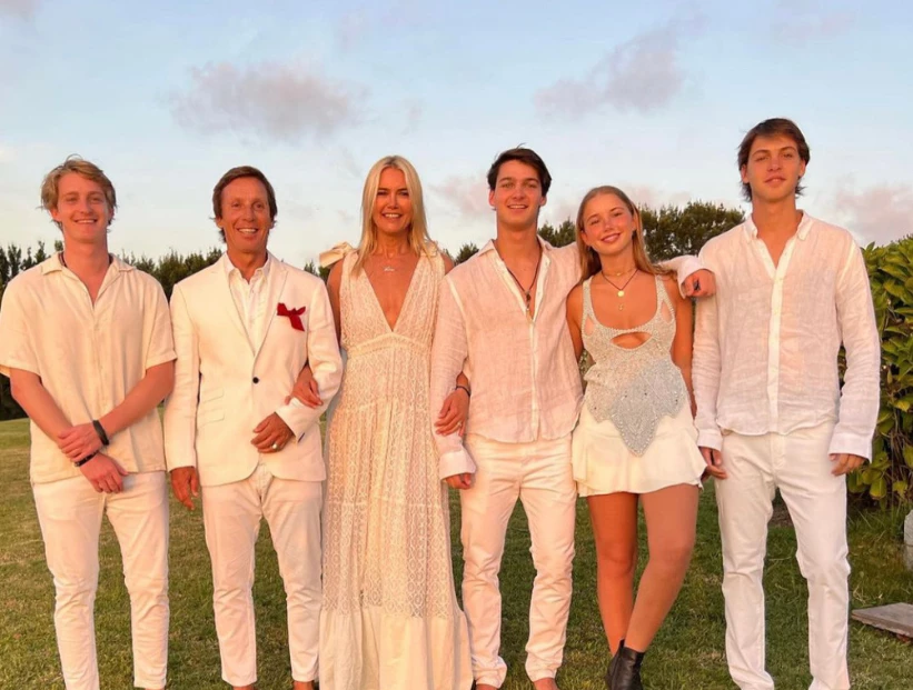 Destacada familia Mazza Gravier