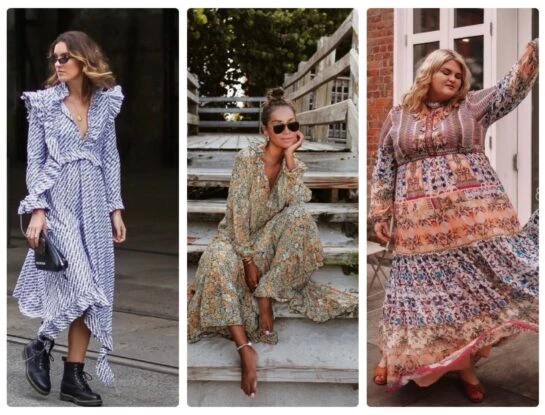 Guía de estilo: 5 looks súper fashionistas con vestidos boho 