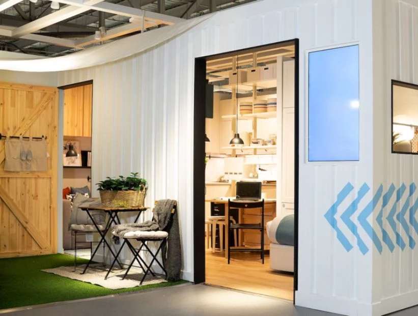 Así son las mini casas en contenedores que vende IKEA