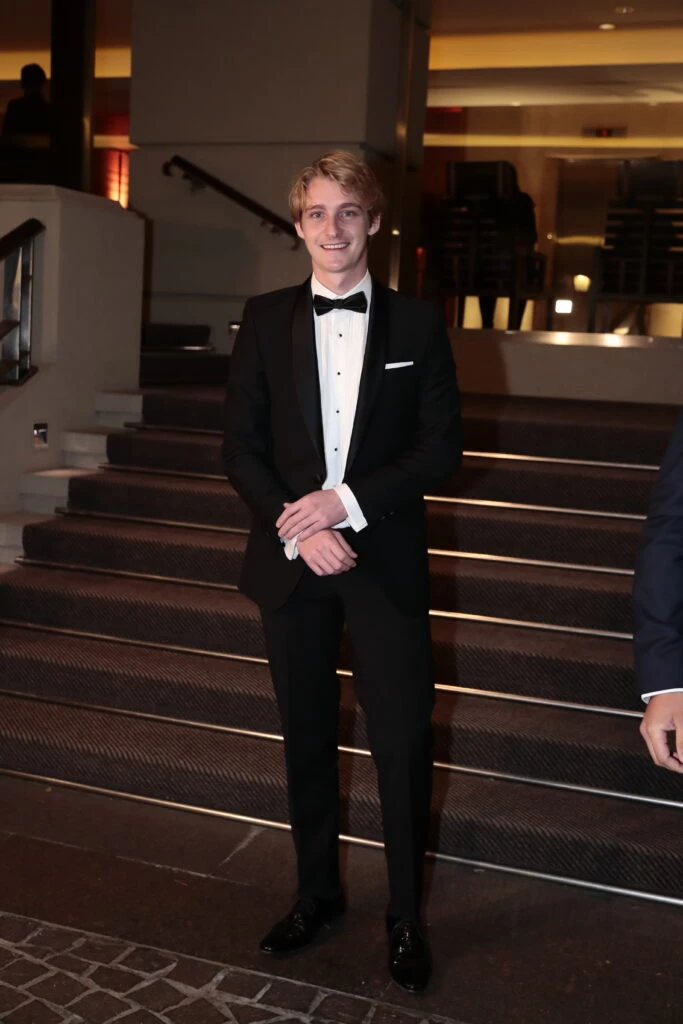 El look de la familia Mazza Gravier en la gala de Valeria. Fotos: RS.